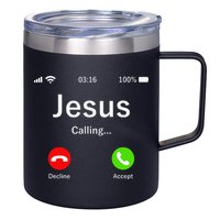 Jesus Is Calling Christian 12oz Stainless Steel Coffee Mug