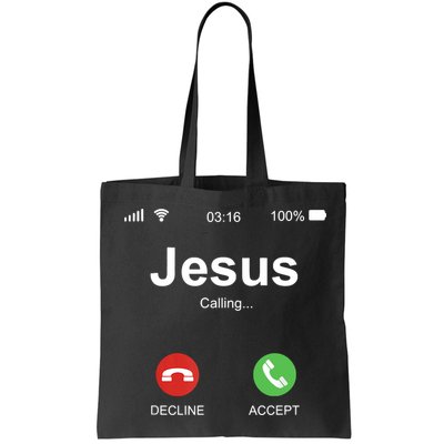 Jesus Is Calling Funny Christian Gifts For Men Women Bag