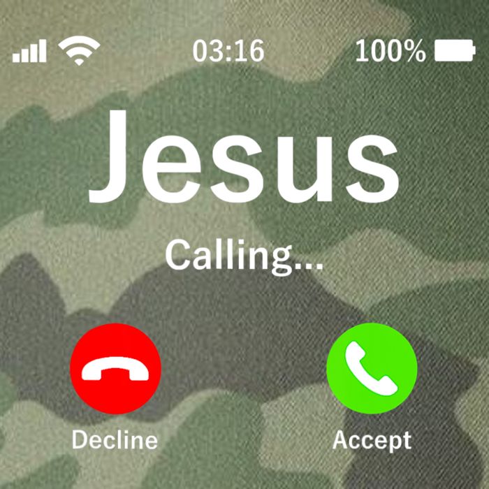 Jesus Is Calling Christian Legacy Tie Dye Trucker Hat