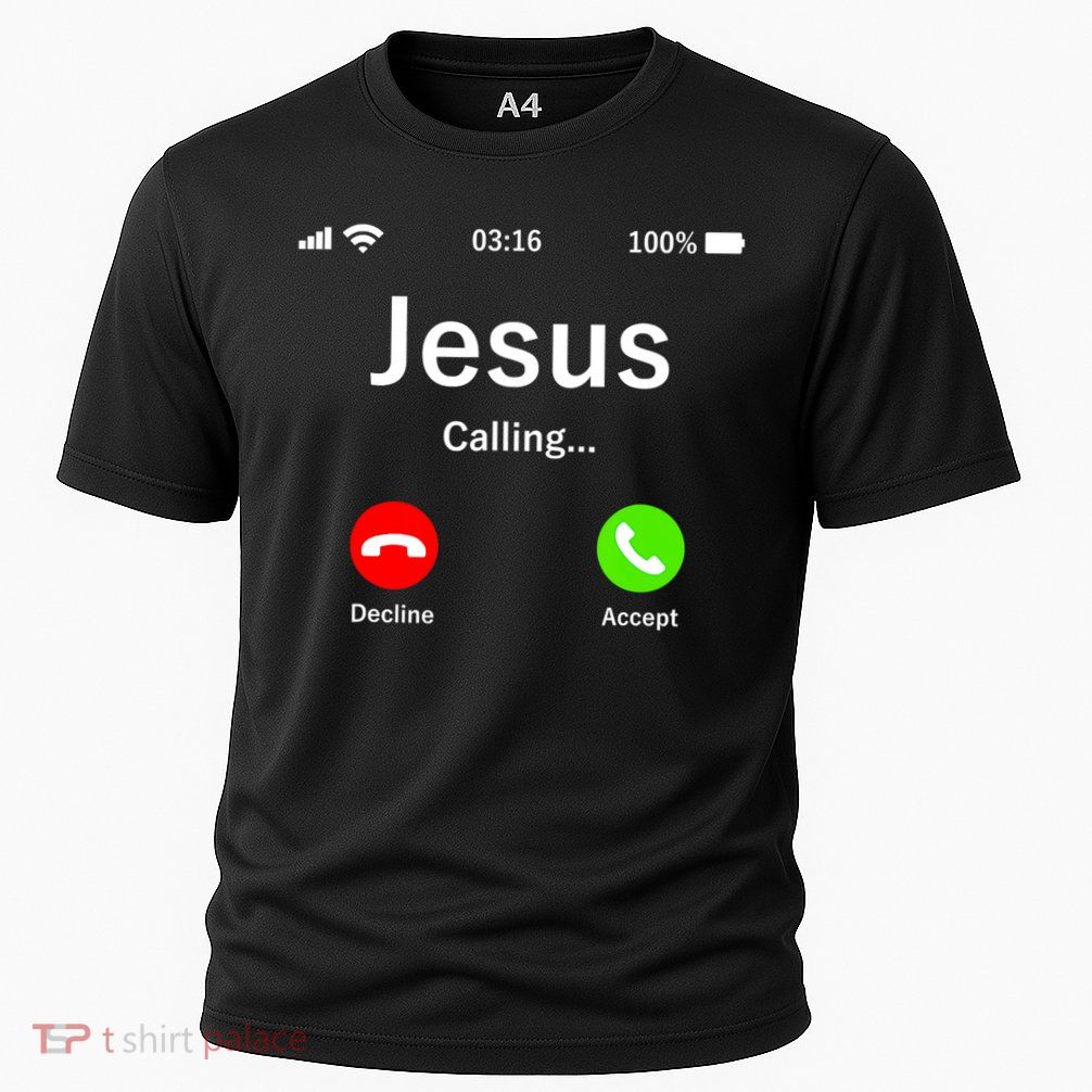 Jesus Is Calling Christian Performance Shirt