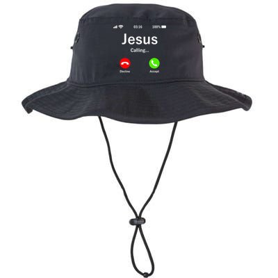 Jesus Is Calling Christian Bucket Hat