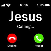 Jesus Is Calling Christian Magnet