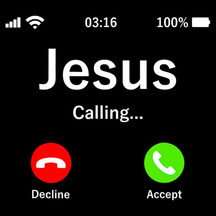 Jesus Is Calling Christian Magnet