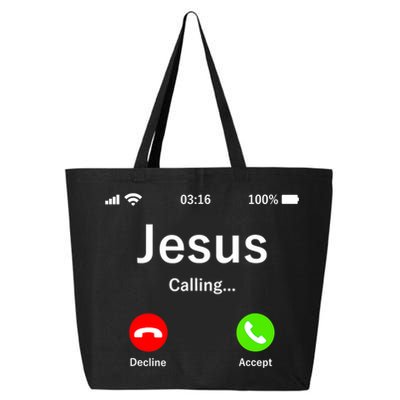 Jesus Is Calling Christian 25L Jumbo Tote