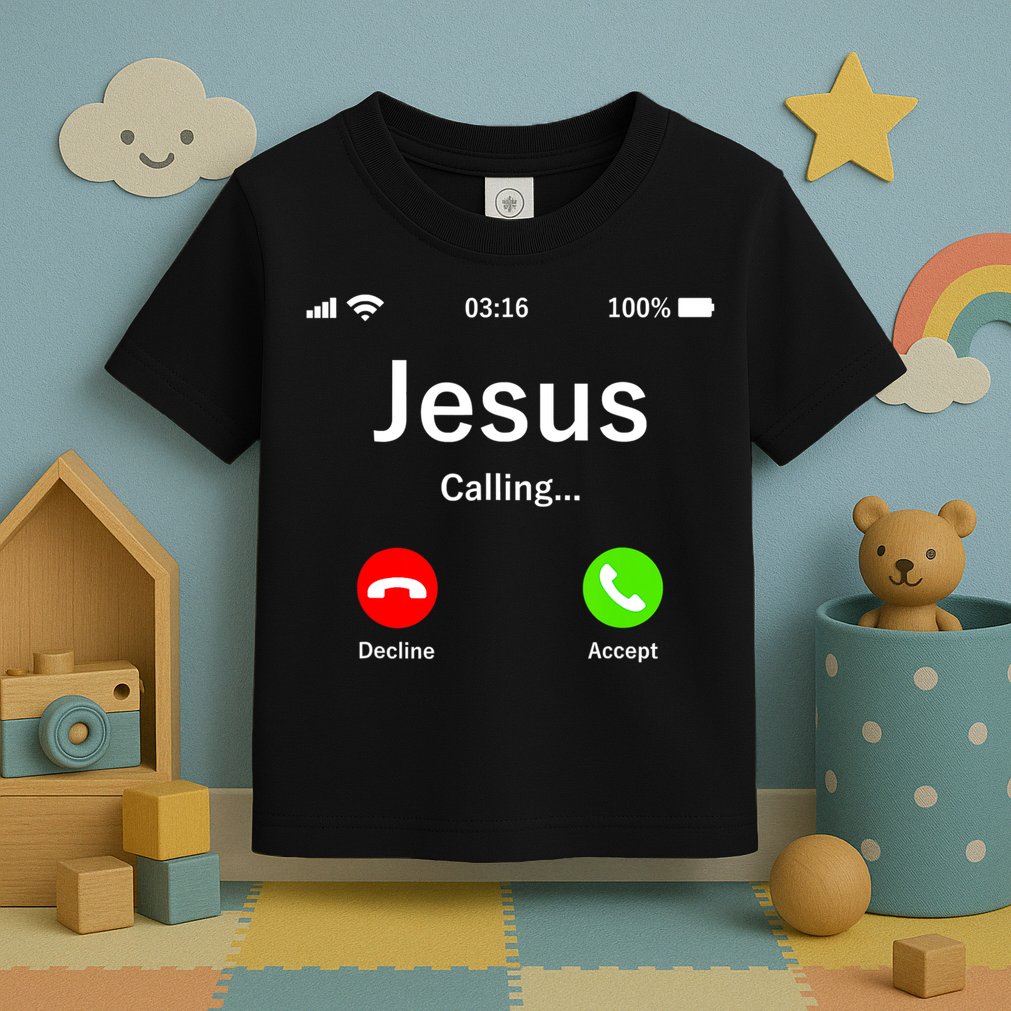 Jesus Is Calling Christian Toddler T-Shirt