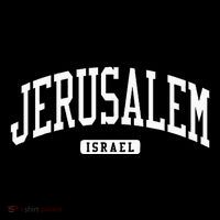 Jerusalem Israel College University Style Button