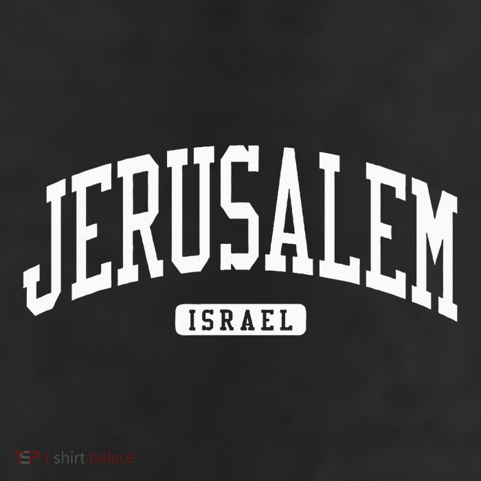 Jerusalem Israel College University Style 11oz C Handle Ceramic Mug