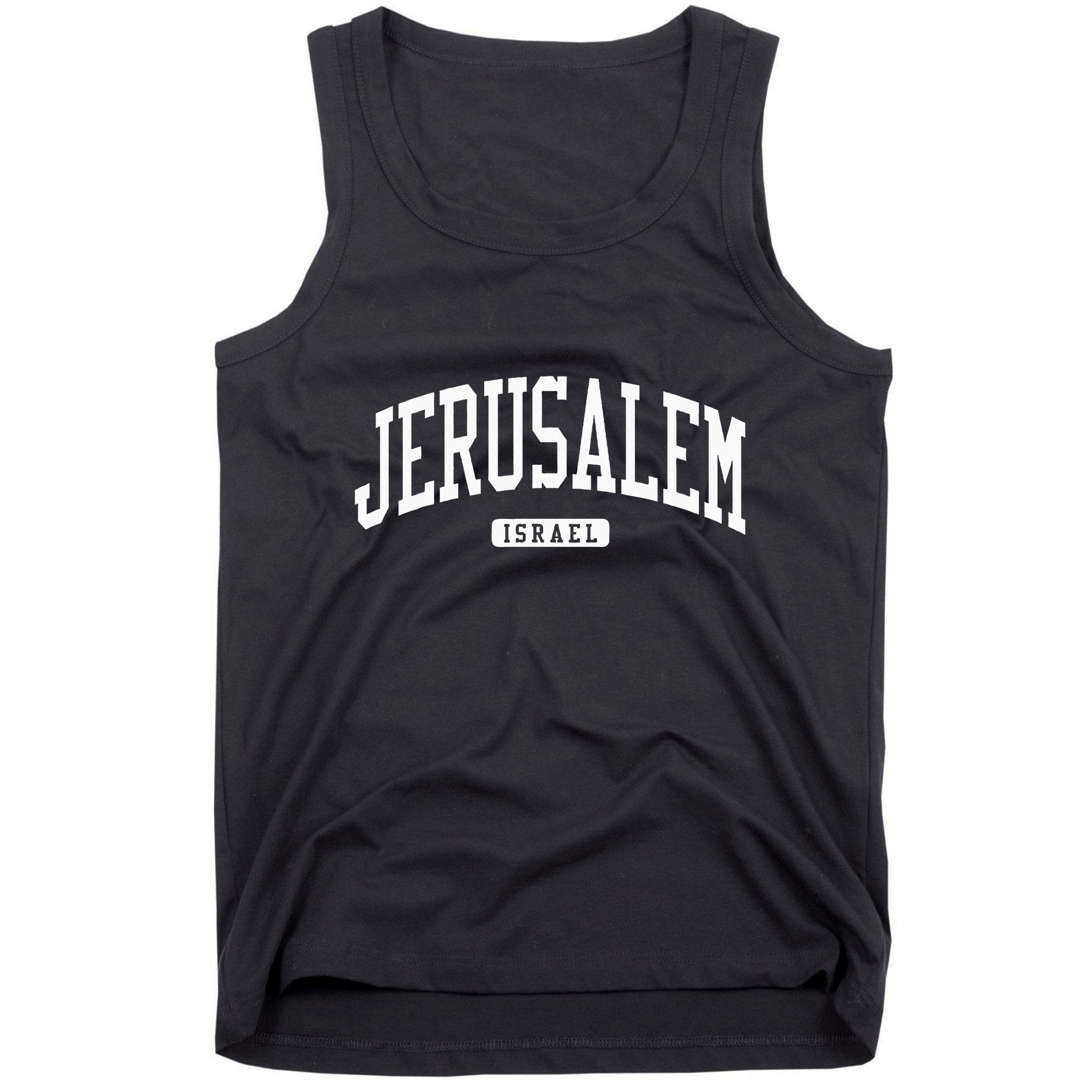 Jerusalem Israel College University Style Tank Top