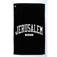 Jerusalem Israel College University Style Golf Towel