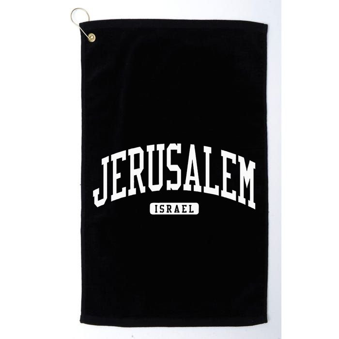 Jerusalem Israel College University Style Golf Towel