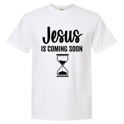 Jesus Is Coming Soon Countdown Christian Religious Faith Garment-Dyed Heavyweight T-Shirt