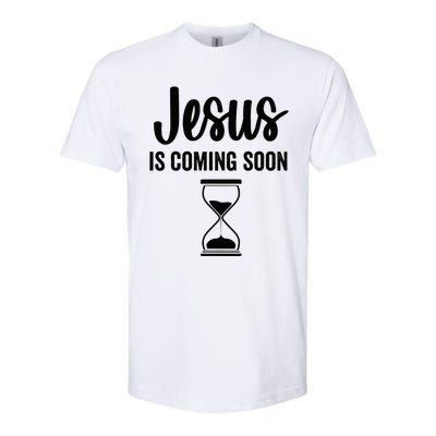 Jesus Is Coming Soon Countdown Christian Religious Faith Softstyle CVC T-Shirt