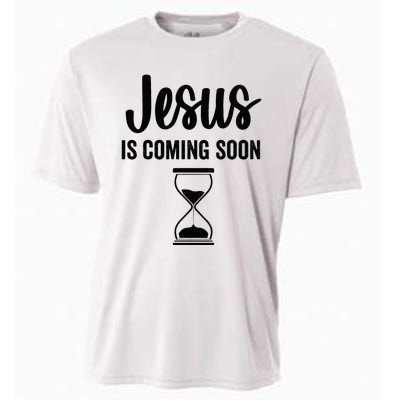 Jesus Is Coming Soon Countdown Christian Religious Faith Cooling Performance Crew T-Shirt