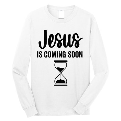 Jesus Is Coming Soon Countdown Christian Religious Faith Long Sleeve Shirt