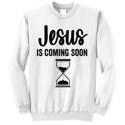 Jesus Is Coming Soon Countdown Christian Religious Faith Sweatshirt