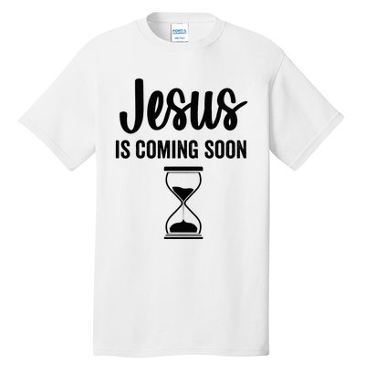 Jesus Is Coming Soon Countdown Christian Religious Faith Tall T-Shirt