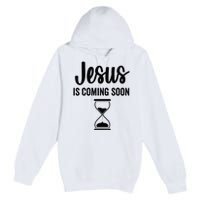 Jesus Is Coming Soon Countdown Christian Religious Faith Premium Pullover Hoodie