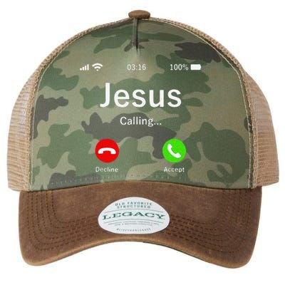 Jesus Is Calling Christian Love King Belief Unity Faith Legacy Tie Dye Trucker Hat