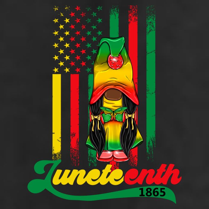 Junenth Independence Celebration Gift 7 Panel Mesh Trucker Snapback Hat