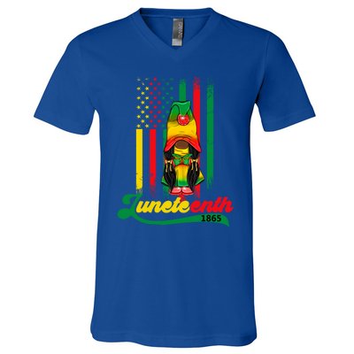 Junenth Independence Celebration Gift V-Neck T-Shirt