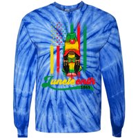 Junenth Independence Celebration Gift Tie-Dye Long Sleeve Shirt