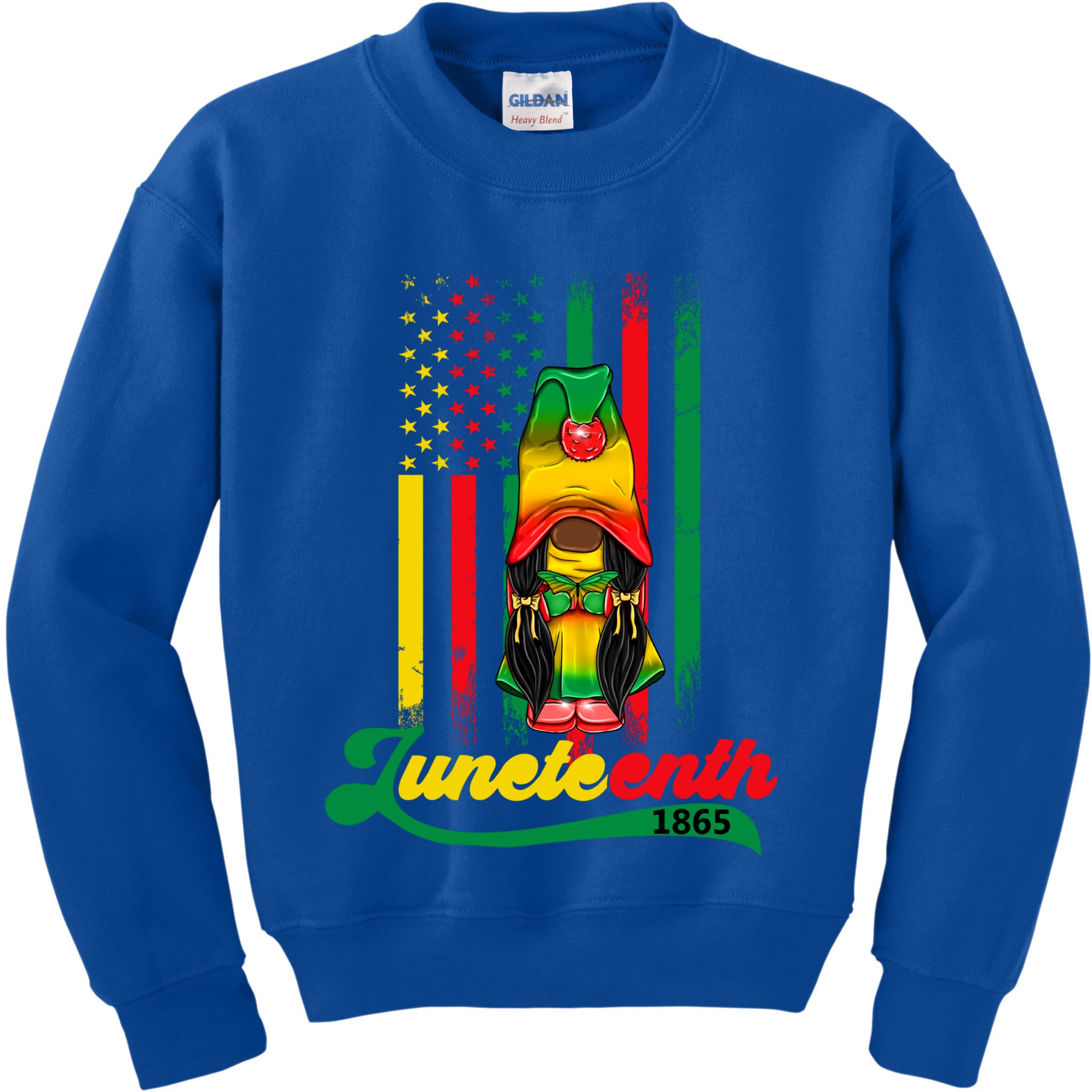 Junenth Independence Celebration Gift Kids Sweatshirt
