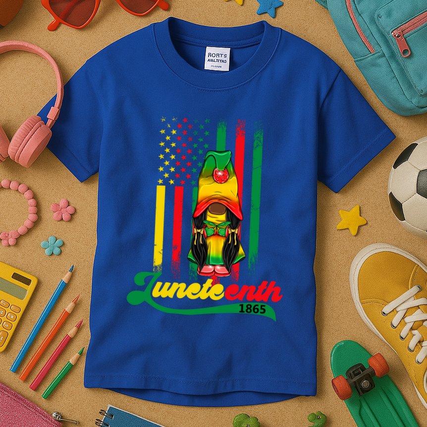 Junenth Independence Celebration Gift Kids T-Shirt