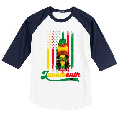 Junenth Independence Celebration Gift Baseball Sleeve Shirt