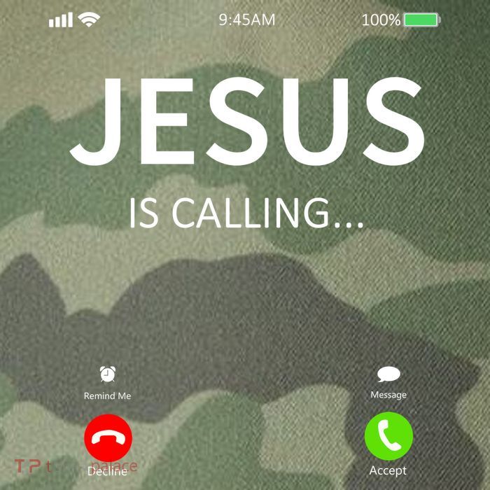 Jesus Is Calling Christian Legacy Tie Dye Trucker Hat