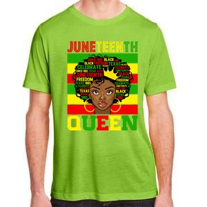 Juneteenth Independence Day Queen Freedom 1865 Mother's Day Cute Gift Adult ChromaSoft Performance T-Shirt