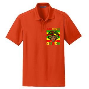 Juneteenth Independence Day Queen Freedom 1865 Mother's Day Cute Gift Dry Zone Grid Polo