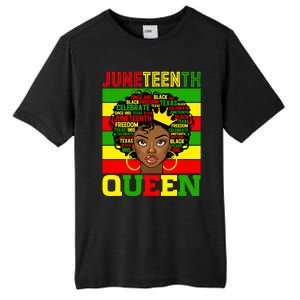 Juneteenth Independence Day Queen Freedom 1865 Mother's Day Cute Gift Tall Fusion ChromaSoft Performance T-Shirt