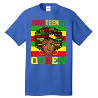 Juneteenth Independence Day Queen Freedom 1865 Mother's Day Cute Gift Tall T-Shirt