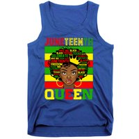 Juneteenth Independence Day Queen Freedom 1865 Mother's Day Cute Gift Tank Top