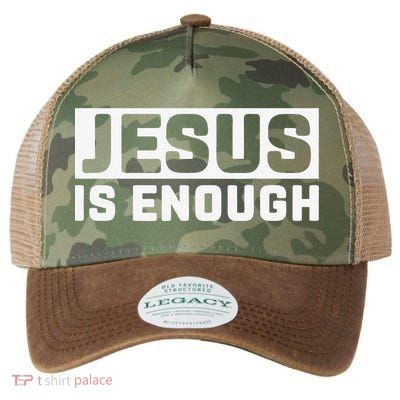 Jesus Is Enough Bible Legacy Tie Dye Trucker Hat