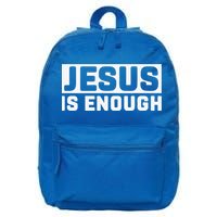 Jesus Is Enough Bible 16 in Basic Backpack