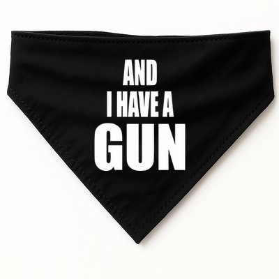 Junathrifts Its Four Loko Friday And I Have A Gun USA-Made Doggie Bandana