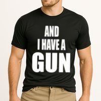 Junathrifts Its Four Loko Friday And I Have A Gun Cooling Performance Crew T-Shirt