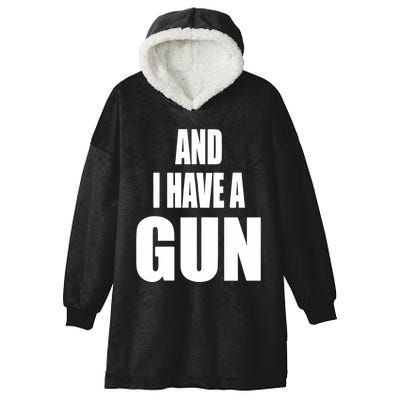 Junathrifts Its Four Loko Friday And I Have A Gun Hooded Wearable Blanket