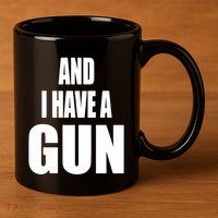 Junathrifts Its Four Loko Friday And I Have A Gun 11oz C Handle Ceramic Mug