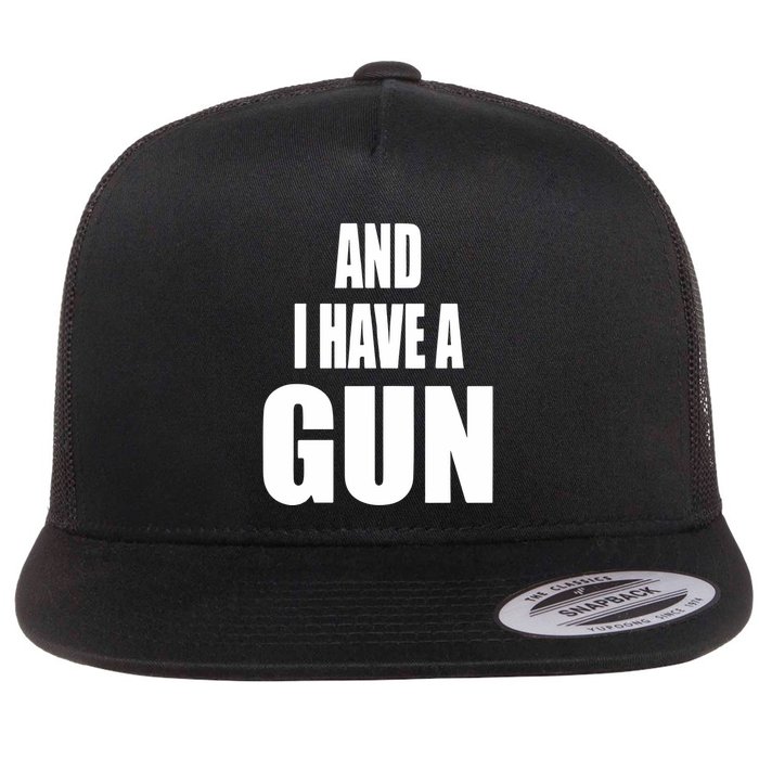 Junathrifts Its Four Loko Friday And I Have A Gun Flat Bill Trucker Hat