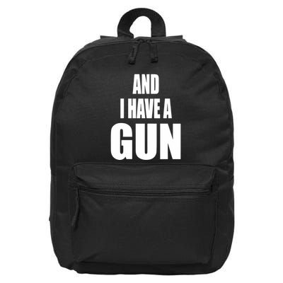 Junathrifts Its Four Loko Friday And I Have A Gun 16 in Basic Backpack