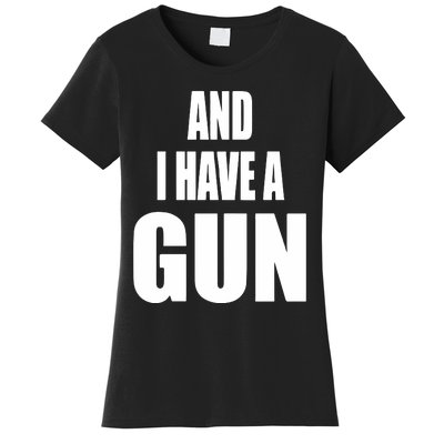 Junathrifts Its Four Loko Friday And I Have A Gun Women's T-Shirt