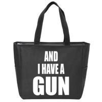 Junathrifts Its Four Loko Friday And I Have A Gun Zip Tote Bag