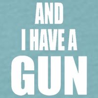 Junathrifts Its Four Loko Friday And I Have A Gun Sueded Cloud Jersey T-Shirt