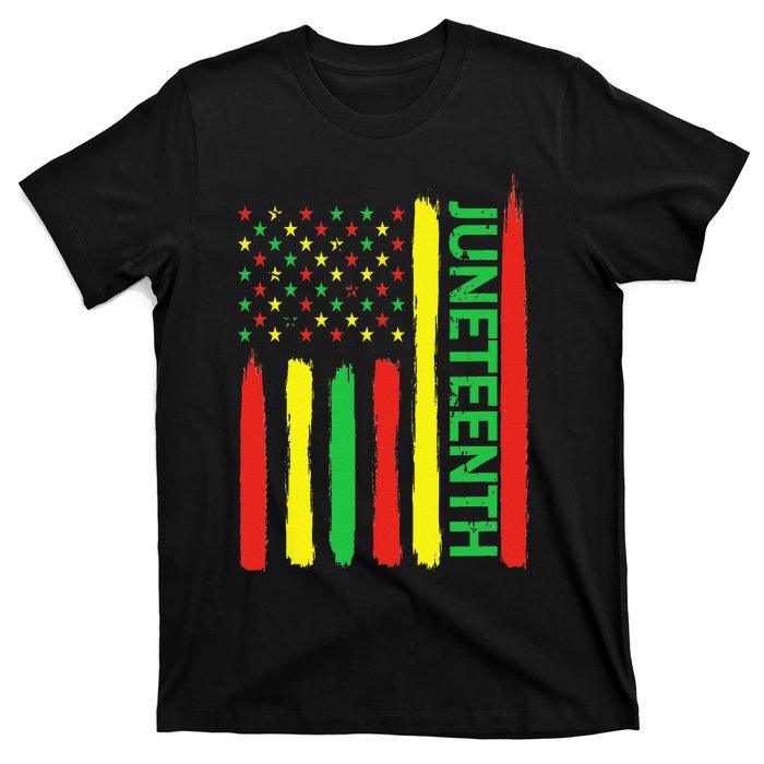 Juneteenth In Flag For Black History Day Black history Junet T-Shirt