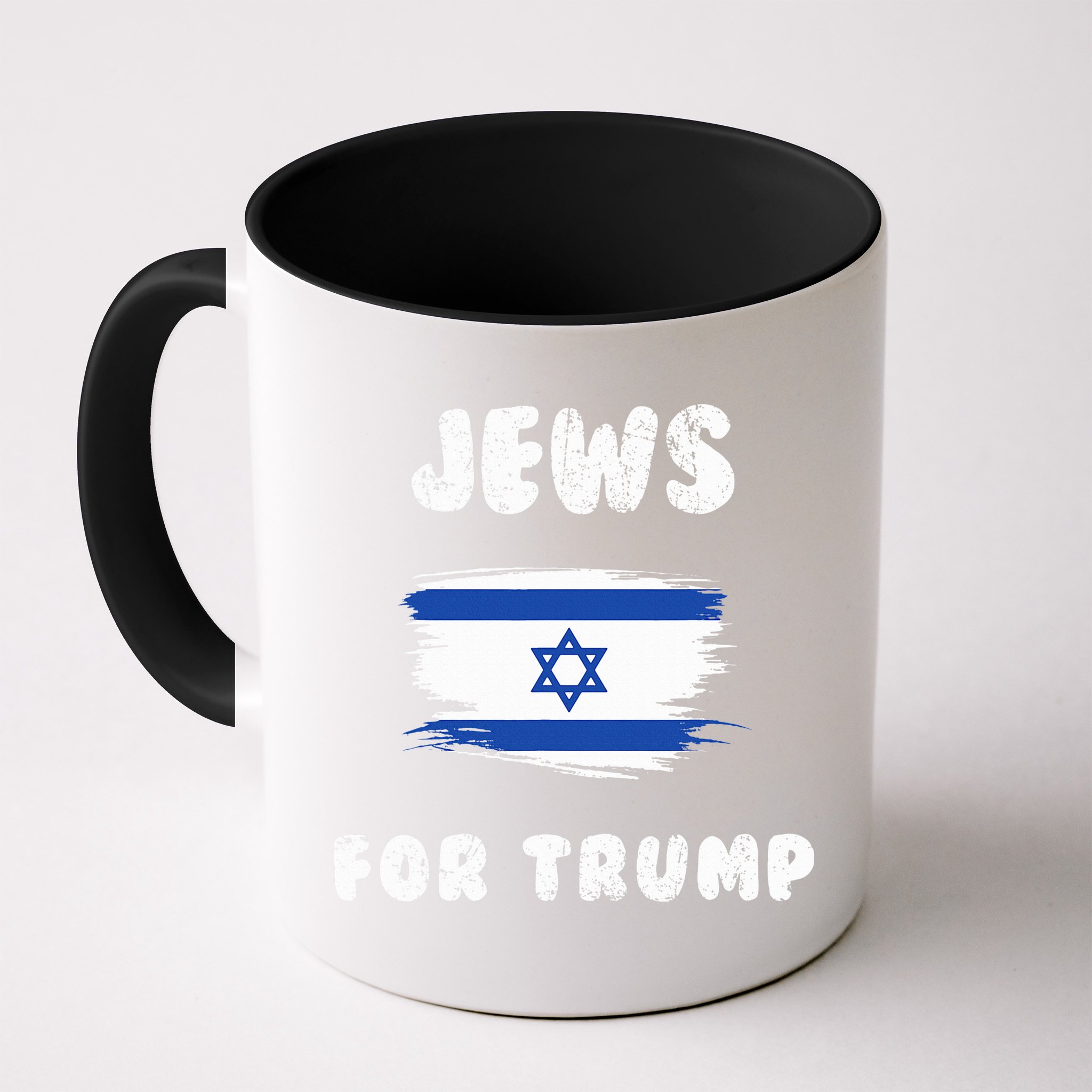 Jewish Israel Flag Jews for Trump  Mug