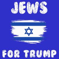 Jewish Israel Flag Jews for Trump  Kids T-Shirt