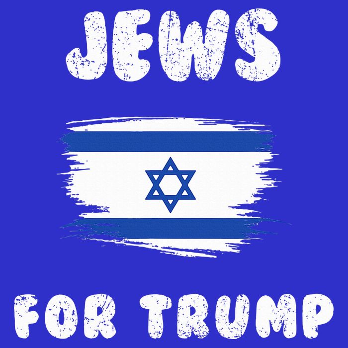 Jewish Israel Flag Jews for Trump  Kids T-Shirt