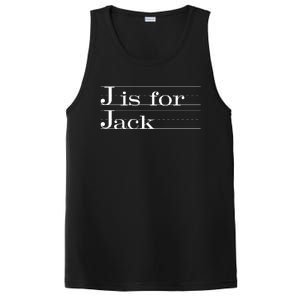 J Is For Jack Awesome Back To School Gift For Kids PosiCharge Competitor Tank